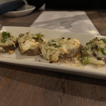 Salt on Mass - Crab Stuffed Mushrooms - Seafood Near Me - Indianapolis, Indiana Salt on Mass - Crab Stuffed Mushrooms - Seafood Near Me - Indianapolis, Indiana