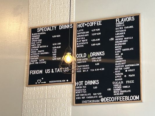 Menu photo 1 De Coffee Bloom Trinity, FL