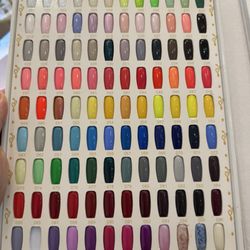 Moon Beauty & Spa - Page 1 from nail polish book.