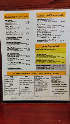 Menu photo 4 Kitty's Kafe Gulf Shores, AL