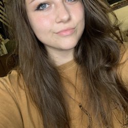 Talking Headz - Photo from a few days before, you can see how scraggly and dead my ends looked!! Jensen totally revived my hair