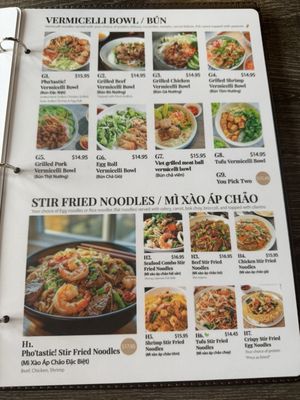 Menu photo 2 Pho'Tastic Fallbrook, CA Menu photo 2 Pho'Tastic Fallbrook, CA