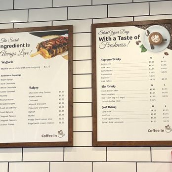 Coffee in - Menu - Coffee & Tea Near Me - Alexandria, Virginia Coffee in - Menu - Coffee & Tea Near Me - Alexandria, Virginia