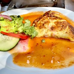 La Panera - Este es un omelette hawaiiano y es una delicia