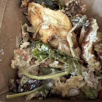 Lady Jaye - Pork belly bread pudding - American Near Me - Seattle, Washington Lady Jaye - Pork belly bread pudding - American Near Me - Seattle, Washington