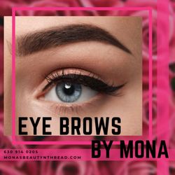 Mona's Threading & Beauty Studio - Eye brows on fleek!