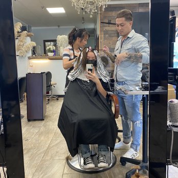 QT Salon - Kenny & his assistant - Hair Salons Near Me - Westminster, California QT Salon - Kenny & his assistant - Hair Salons Near Me - Westminster, California