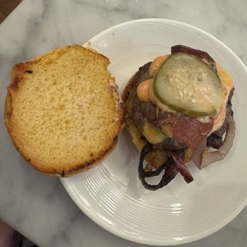 Cafe at the Pfister - Smash burger slider - Cafes Near Me - Milwaukee, Wisconsin Cafe at the Pfister - Smash burger slider - Cafes Near Me - Milwaukee, Wisconsin