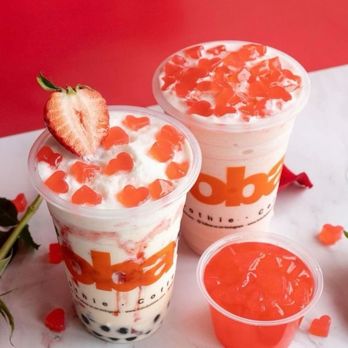 It's Boba Time - Fullerton - Heart jelly - Bubble Tea Near Me - Fullerton, California