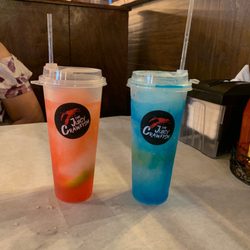 The Juicy Crawfish - Strawberry lemonade Blue Raspberry Lemonade