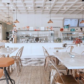 Dots Cafe - Beautiful display of their cupcakes and other delicious pastries! - Cafes Near Me - Pasadena, California Dots Cafe - Beautiful display of their cupcakes and other delicious pastries! - Cafes Near Me - Pasadena, California