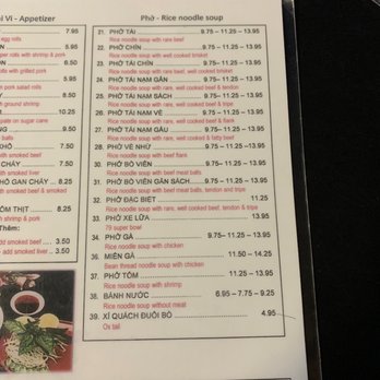 Pho 79 Restaurant - This is all you need for the menu. Number 33. - Vietnamese Near Me - Westminster, California Pho 79 Restaurant - This is all you need for the menu. Number 33. - Vietnamese Near Me - Westminster, California