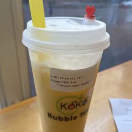 Mango Milk Tea