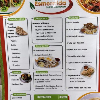 La Esmeralda Super Market - he menu - Grocery Near Me - Lafayette, Louisiana La Esmeralda Super Market - he menu - Grocery Near Me - Lafayette, Louisiana