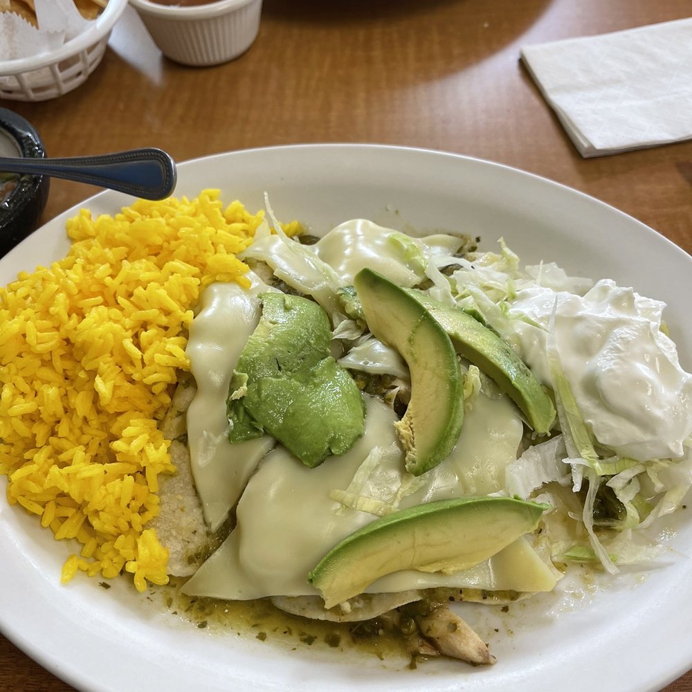 Cisco's Mexican Restaurant - 3 Enchiladas Plate - Mexican Near Me - Houston, Texas