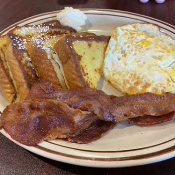 Papa's Place - Wonderful bacon and French Toast was excellent. - Breakfast & Brunch Near Me - Morgan Hill, California Papa's Place - Wonderful bacon and French Toast was excellent. - Breakfast & Brunch Near Me - Morgan Hill, California