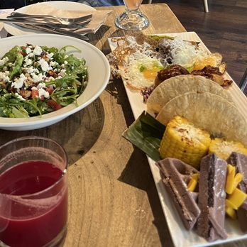 Understory - Gluten free community plate, watermelon arugula salad, pineapple free juice - Filipino Near Me - Oakland, California Understory - Gluten free community plate, watermelon arugula salad, pineapple free juice - Filipino Near Me - Oakland, California