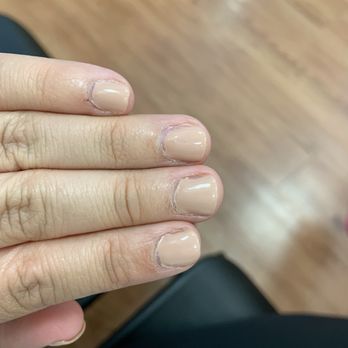 Top Spa & Nail - Horrible job uneven paint job - Nail Salons Near Me - Prescott Valley, Arizona
