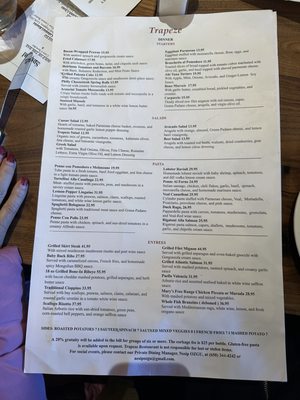 Menu photo 7 Trapeze Restaurant Burlingame, CA Menu photo 7 Trapeze Restaurant Burlingame, CA