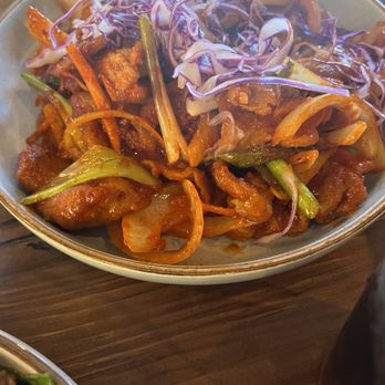 Step Korean Bistro - Spicy pork - Korean Near Me - Sparks, Nevada Step Korean Bistro - Spicy pork - Korean Near Me - Sparks, Nevada