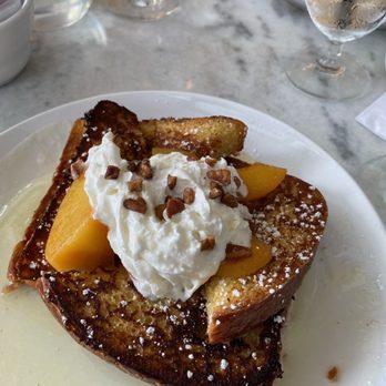 Blondie - Peach Cobbler French Toast - Cocktail Bars Near Me - Philadelphia, Pennsylvania Blondie - Peach Cobbler French Toast - Cocktail Bars Near Me - Philadelphia, Pennsylvania