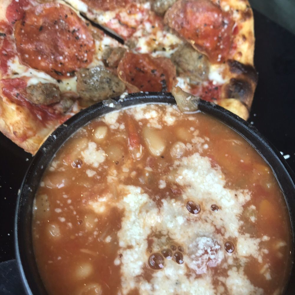 SPIN! Pizza - Pizza and white bean minestrone - Pizza Near Me - Papillion, Nebraska SPIN! Pizza - Pizza and white bean minestrone - Pizza Near Me - Papillion, Nebraska