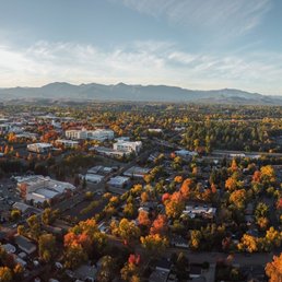 Aerial shot of redding Aerial shot of redding