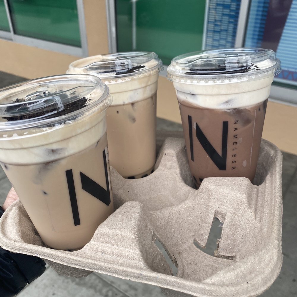 Oreo cheese foam Chocolate milk tea Oreo cheese foam Chocolate milk tea