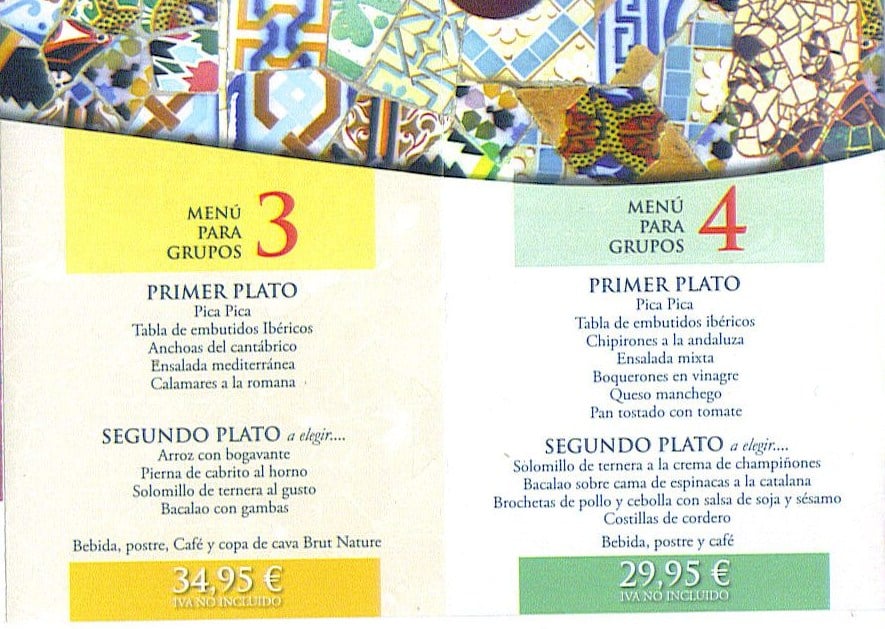 TAPAS GAUDÍ Avinguda Meridiana, 126, Barcelona, Spain Tapas Bars