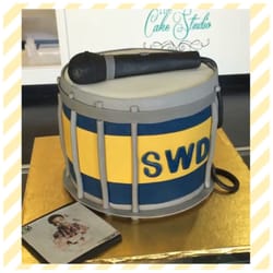 The Cake Studio - Custom Drum Cake!