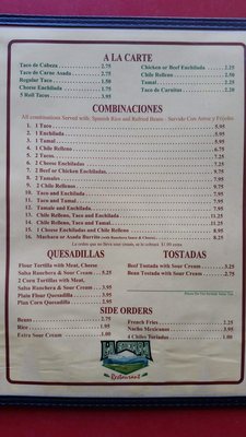 Menu photo 3 La Sierra Cafe National City, CA Menu photo 3 La Sierra Cafe National City, CA