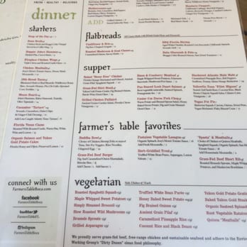 Farmer's Table - Desserts Near Me - Boca Raton, Florida