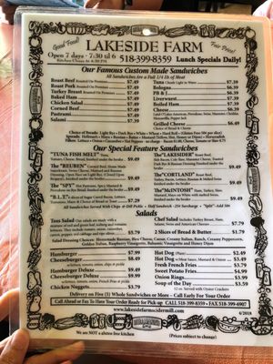 Menu photo 3 Lakeside Farms Ballston Lake, NY Menu photo 3 Lakeside Farms Ballston Lake, NY