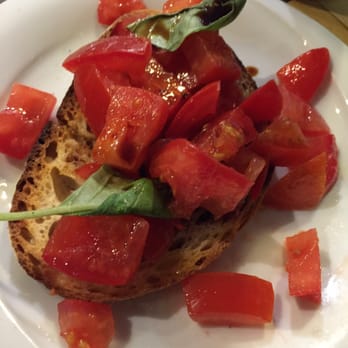 Osteria Allegro Pachino - Bruschetta with Tomato & Basil - Italian Near Me - Rome, RM