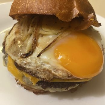 Hopdoddy Burger Bar - Double Bacon Jam (No Tomato Bacon Jam) w/ Fried Egg Sunny Side Up & Truffle Aioli. - Bars Near Me - Phoenix, Arizona Hopdoddy Burger Bar - Double Bacon Jam (No Tomato Bacon Jam) w/ Fried Egg Sunny Side Up & Truffle Aioli. - Bars Near Me - Phoenix, Arizona