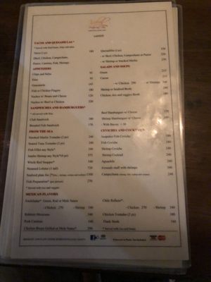 Menu photo 4 Isabel Cabo San Lucas, BCS