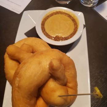 Cascadia Public House - Pretzel with Vegan Cheese - Gastropubs Near Me - Spokane, Washington Cascadia Public House - Pretzel with Vegan Cheese - Gastropubs Near Me - Spokane, Washington