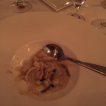 Matthew's Restaurant - Deconstructed risotto with shaves of Parmesan cheese and specialty Wildshrooms - New American Near Me - Jacksonville, Florida Matthew's Restaurant - Deconstructed risotto with shaves of Parmesan cheese and specialty Wildshrooms - New American Near Me - Jacksonville, Florida