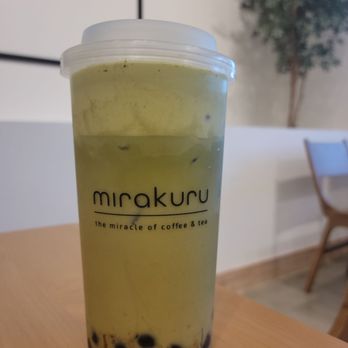 Mirakuru - Kurimi matcha w half ice - Coffee & Tea Near Me - Garden Grove, California