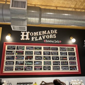 Annapolis Ice Cream - menu - Ice Cream & Frozen Yogurt Near Me - Annapolis, Maryland