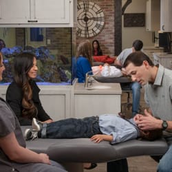 South Davis Pediatric Dentistry - Dr. Jason Horgesheimer treating a patient