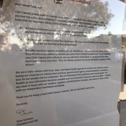 a letter from a customer a letter from a customer