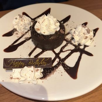 JWB Prime Steak and Seafood - Birthday Dessert - Steakhouses Near Me - South Lake Tahoe, California