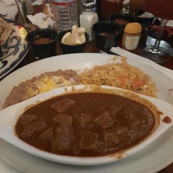 Casa De Pico - Chile colorado with beans and rice - Mexican Near Me - La Mesa, California