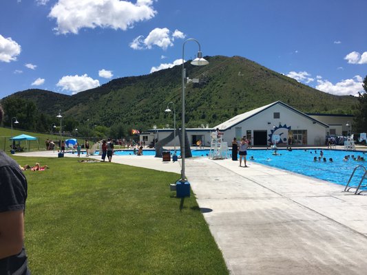 Lava Hot Springs Olympic Swimming Complex by null