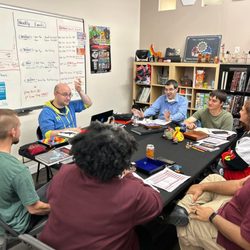 3 Gear Games / Studios - We loved having Mike's Cyberpunk Red group.