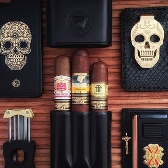 Hydeaway Cigar Club - the contents of a cigar case - Tobacco Shops Near Me - La Quinta, California Hydeaway Cigar Club - the contents of a cigar case - Tobacco Shops Near Me - La Quinta, California