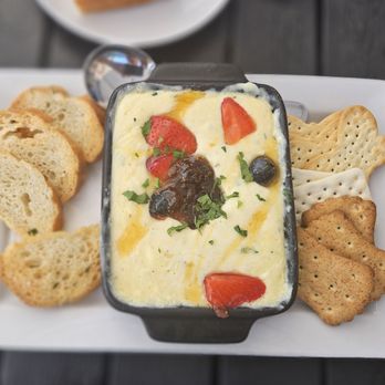 Latitude 34 - Baked Brie Dip - So good!!! - New American Near Me - Camarillo, California Latitude 34 - Baked Brie Dip - So good!!! - New American Near Me - Camarillo, California