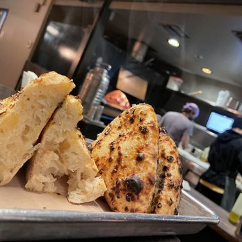 Cart-Driver - Focaccia bread with black olive butter - Pizza Near Me - Denver, Colorado Cart-Driver - Focaccia bread with black olive butter - Pizza Near Me - Denver, Colorado