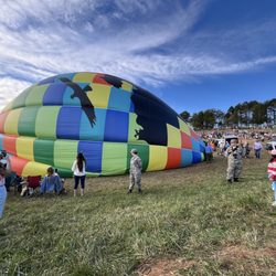 Carolina Balloon Fest - Pretty close view